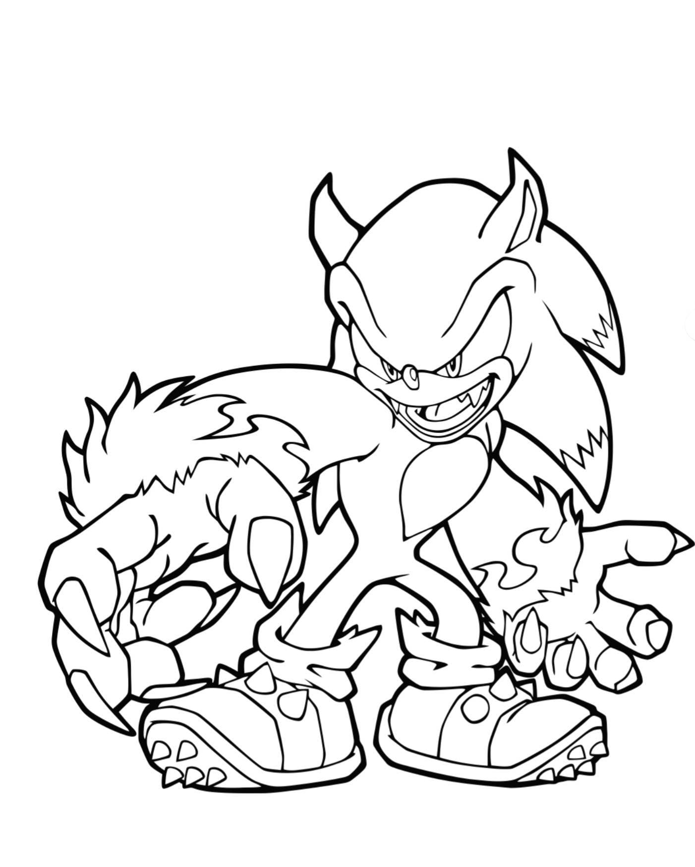 Sonic coloring pages pictures digital download