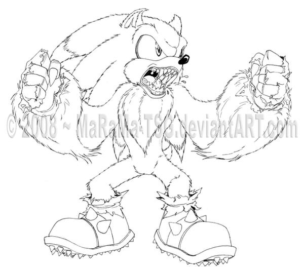 Sonic the wolfhog by marama