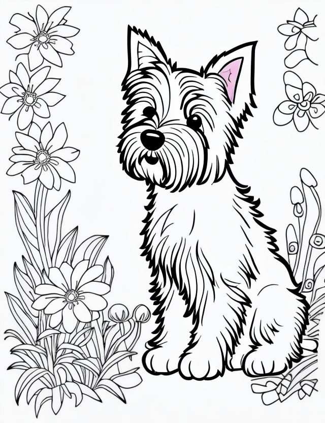 Add a west highland white terrier