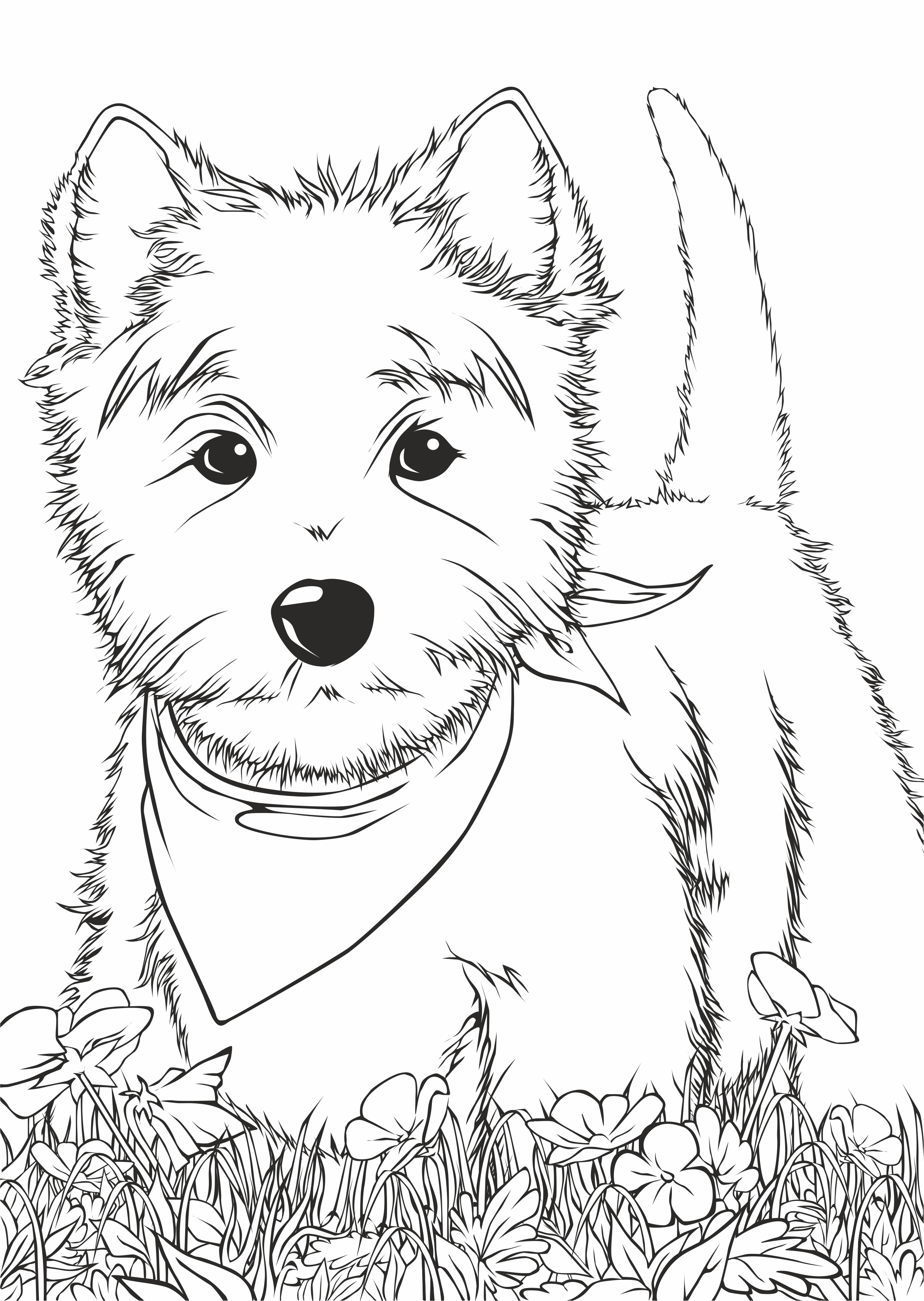 West highland terrier by blookarot on