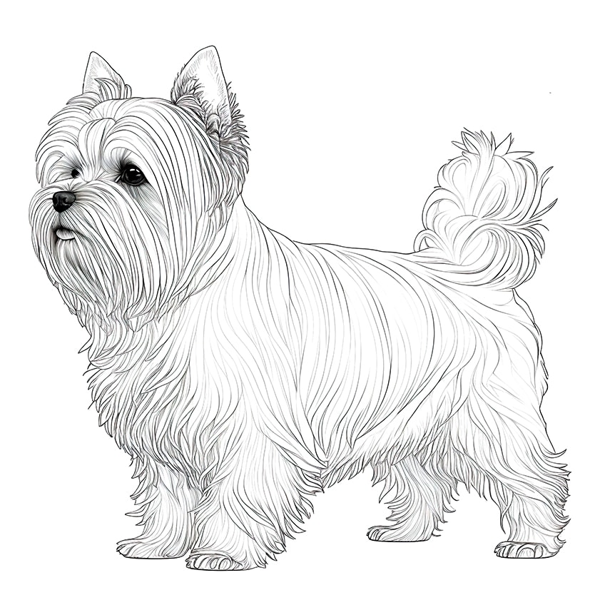 Dog coloring pages â coloring sheets for popular breeds