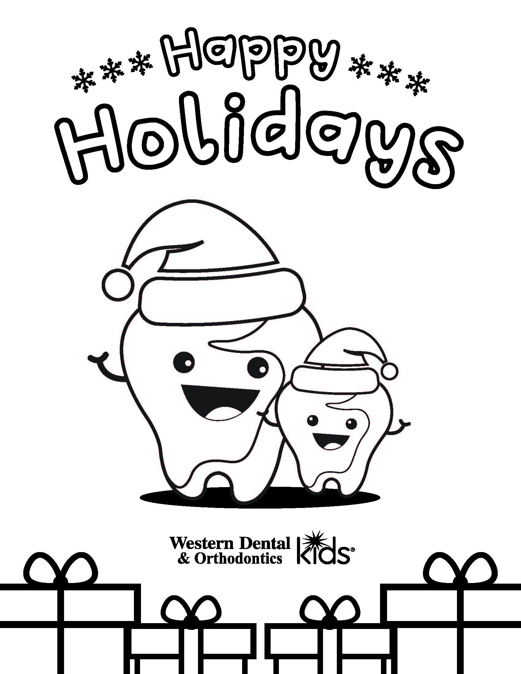 Western dental kids activities winter western dental