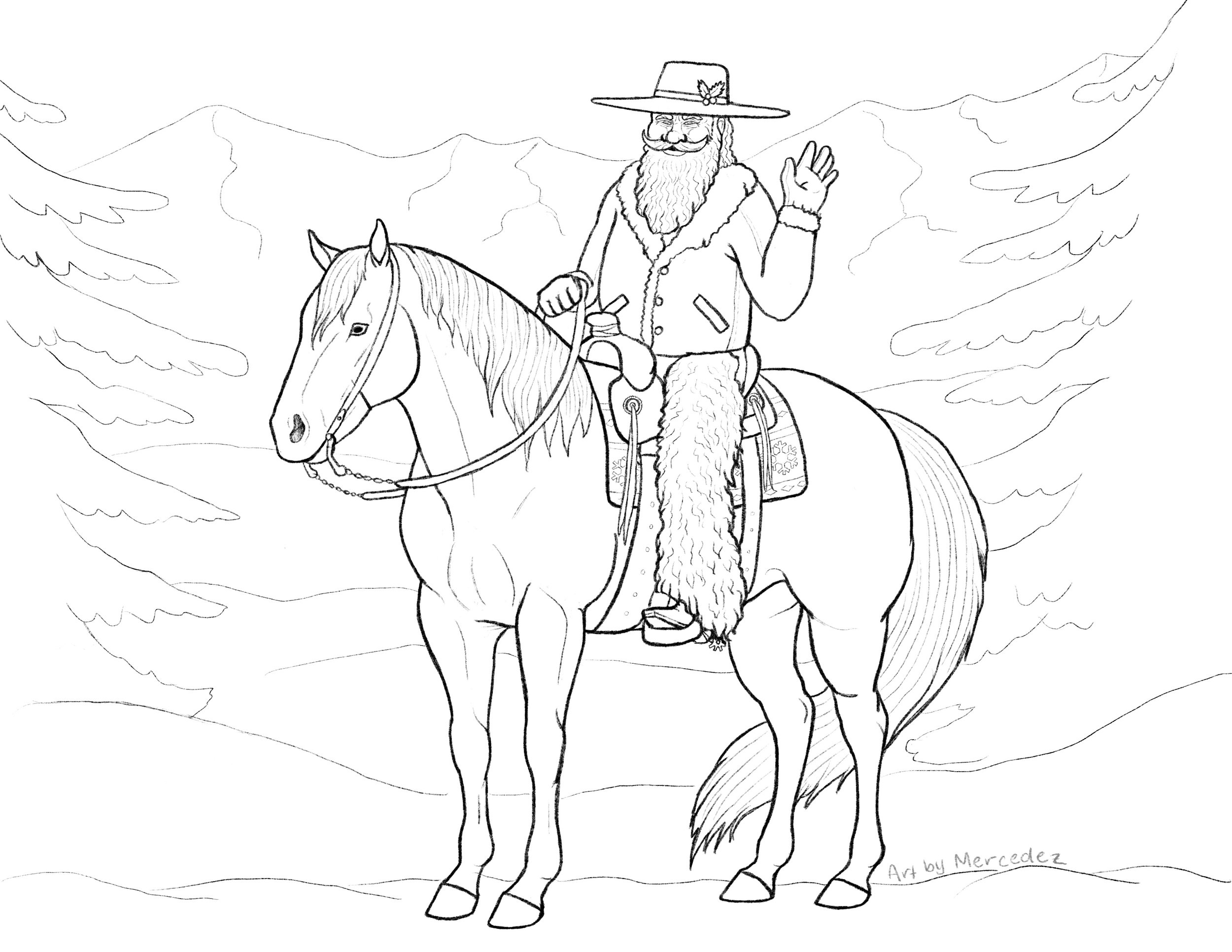 Free coloring pages â mercedez valadez