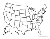 United states coloring pages