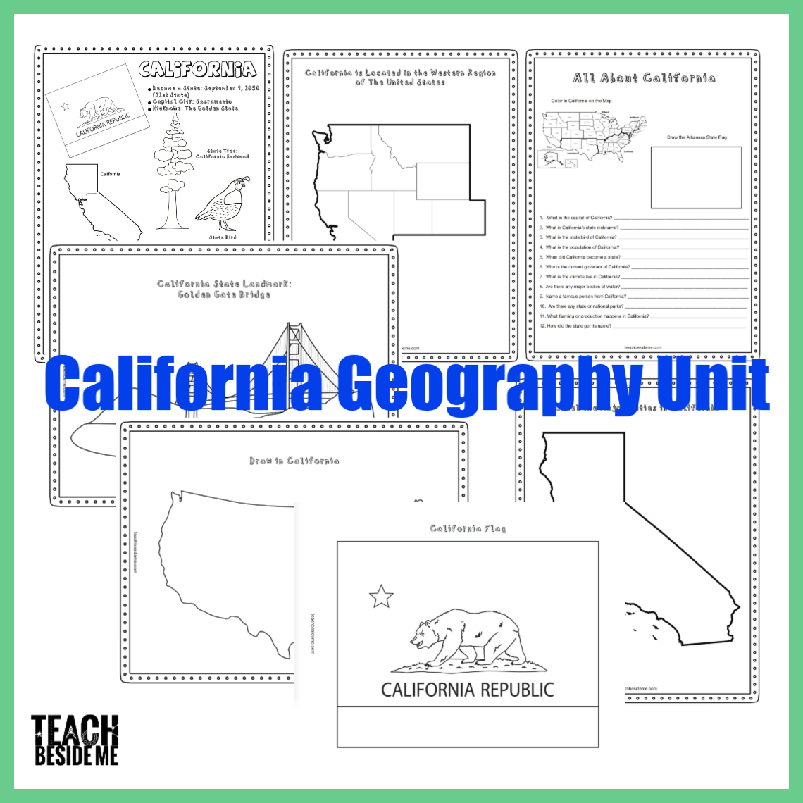 California state geography unit
