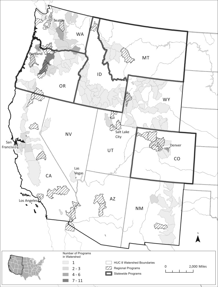 Institutional analysis of payments for watershed services in the western united states