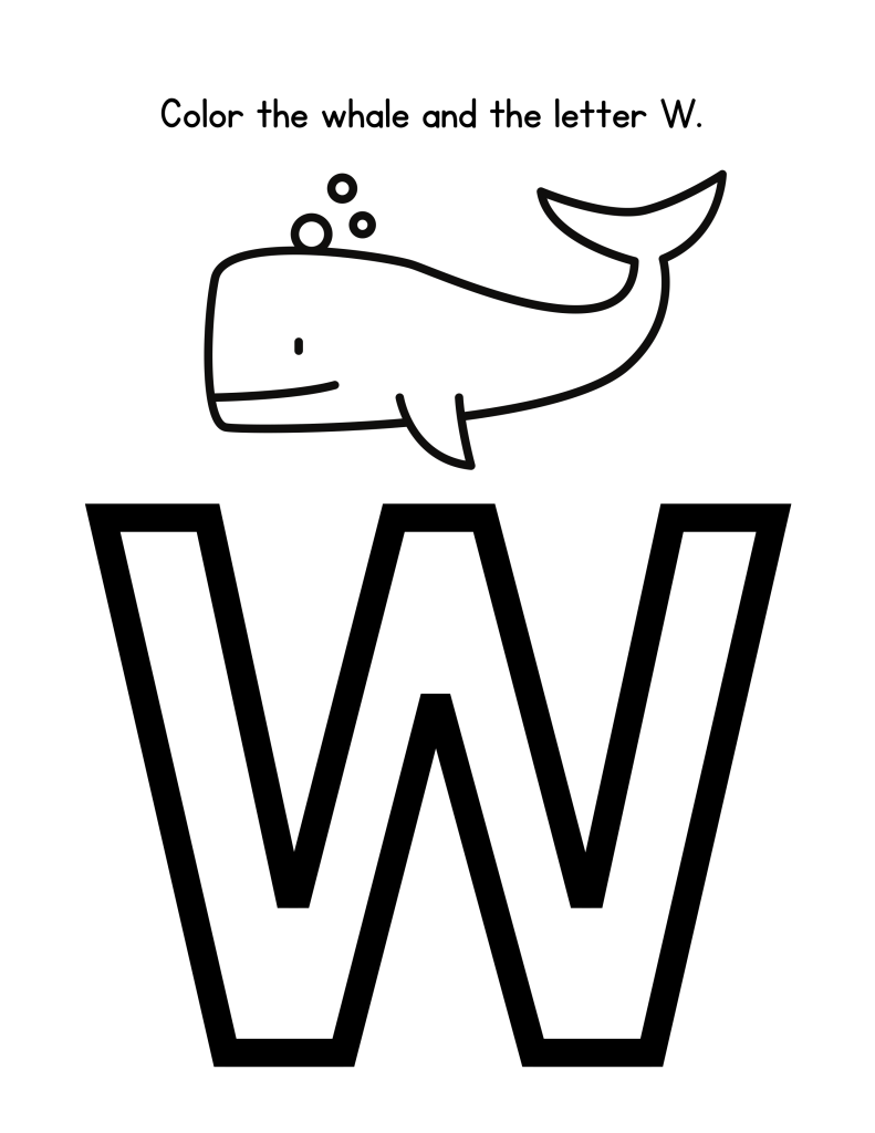Whale activity pack printable worksheets