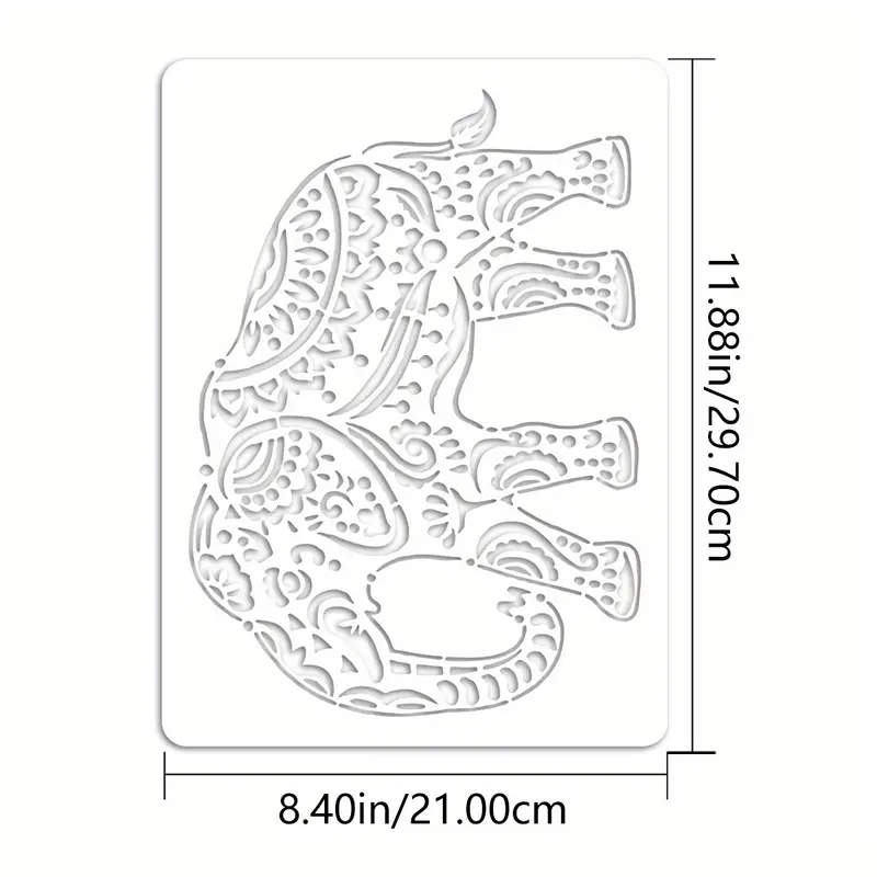 Kinds animals whale feathers diy wall layering template