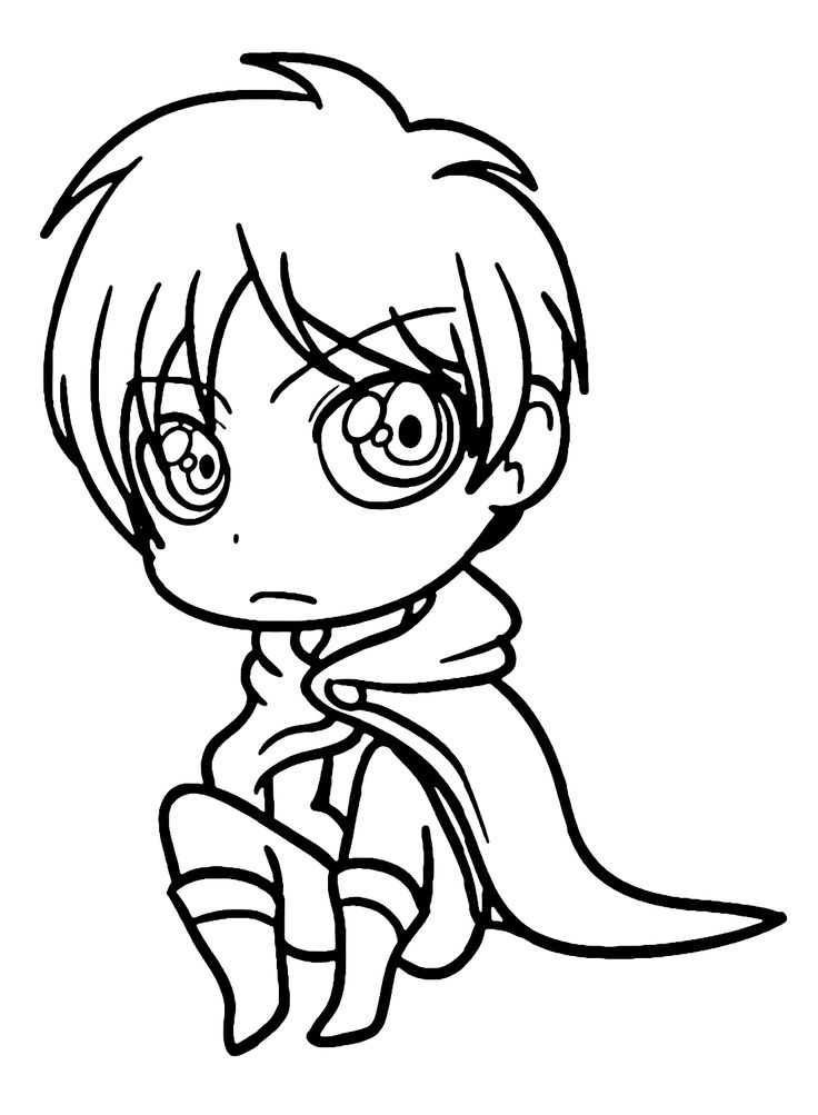 Eren yeager coloring pages