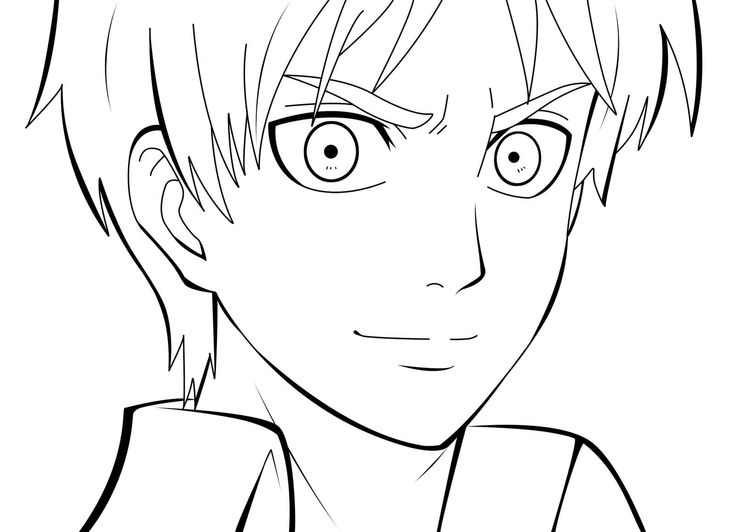 Eren yeager coloring pages
