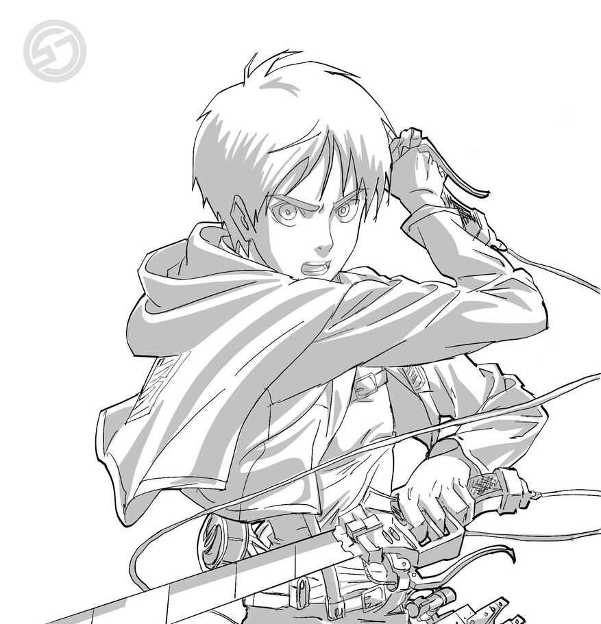 Eren yeager by bvinci on