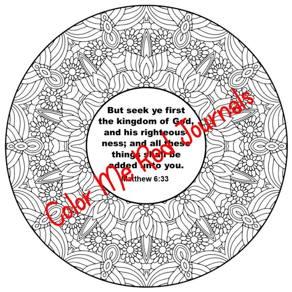 Mandalas and bible verses inspirational mandalas coloring sheets with bible verses
