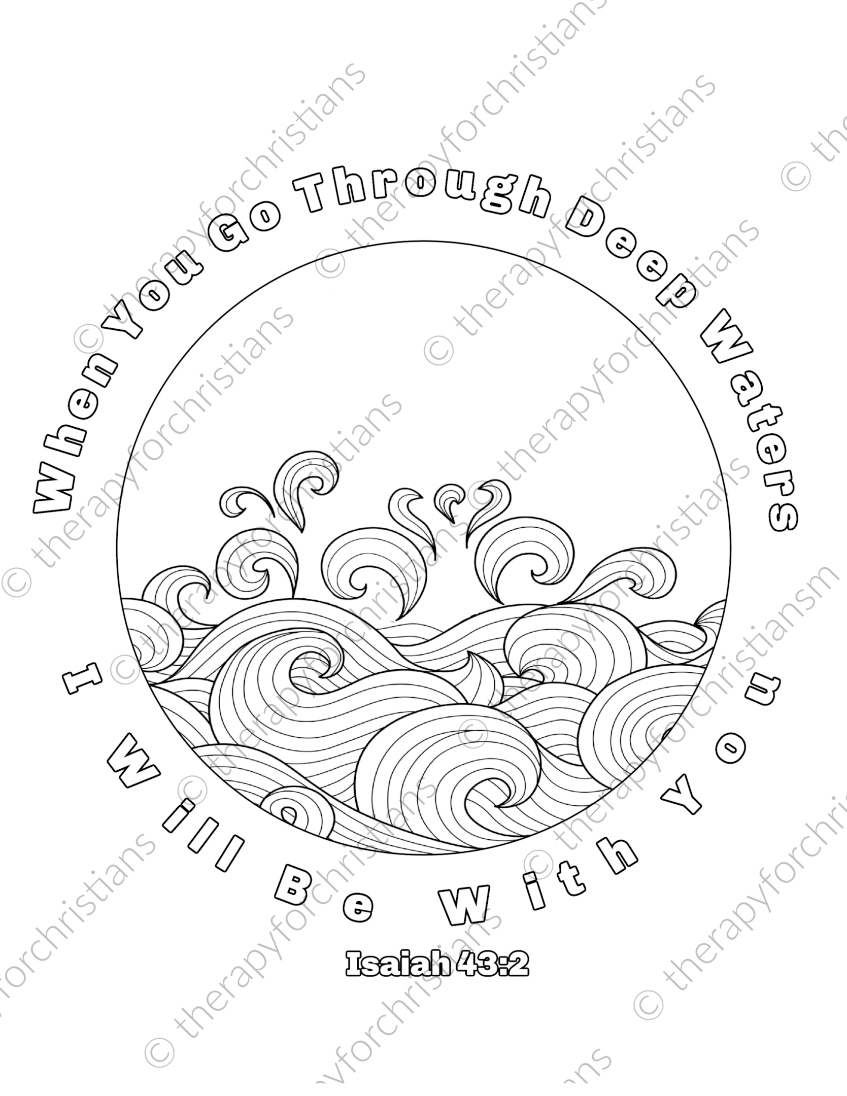Scripture coloring pages for adults