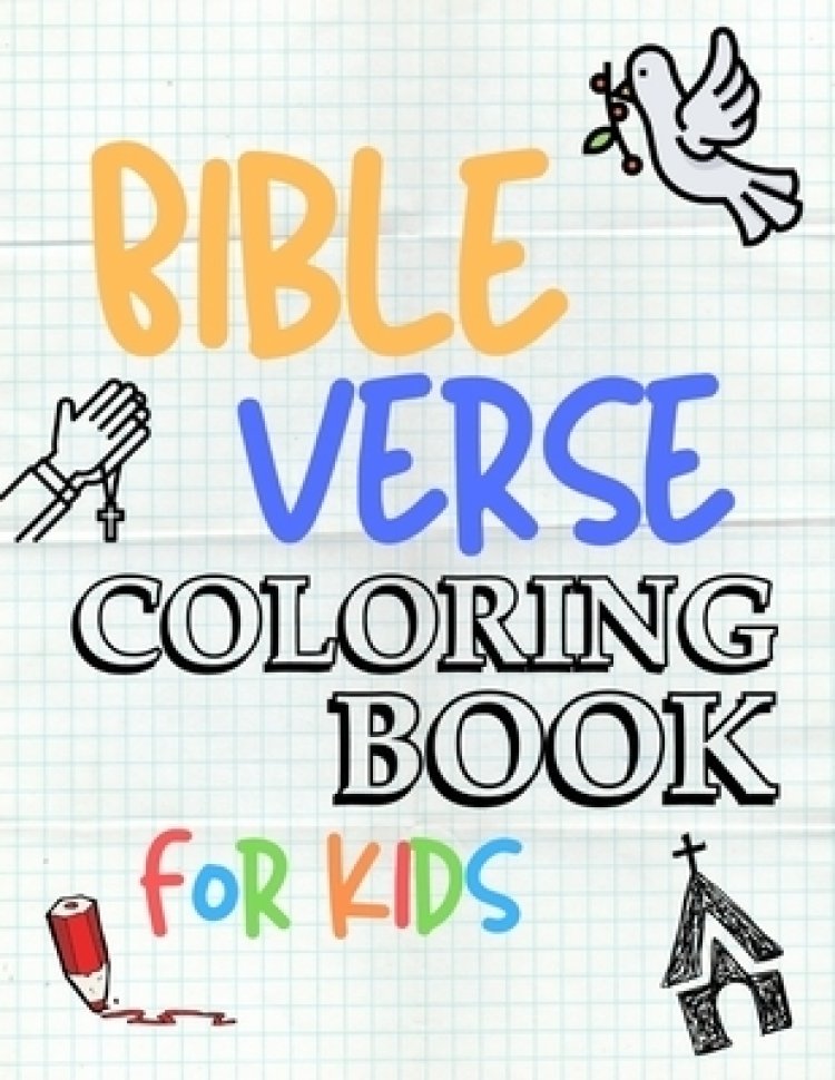 Bible verse loring book for kids lor pages of inspirational motivational bible scripture with mindfulness mandala patterns free delivery when you spend pound at