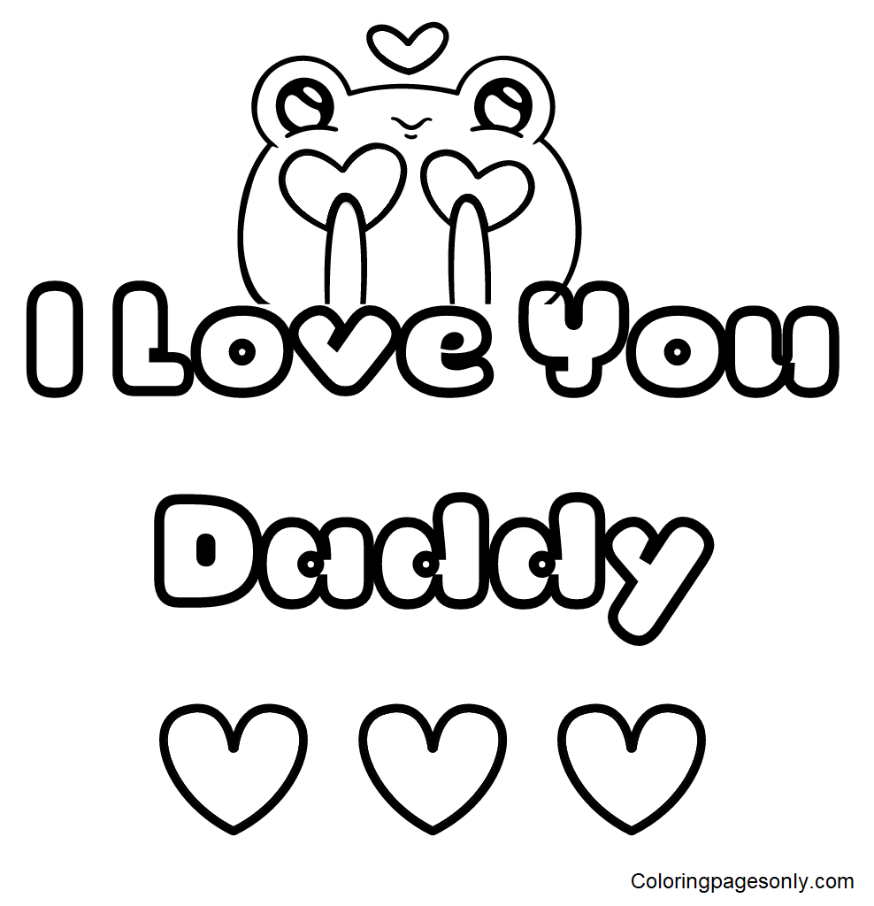 Fathers day coloring pages printable for free download