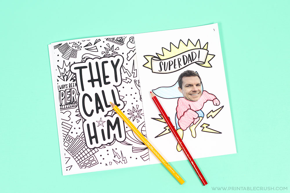 Superdad fathers day gift idea