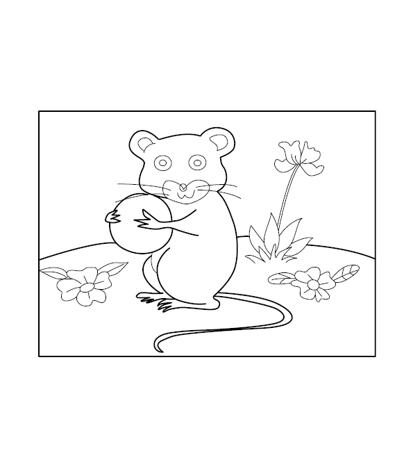 Beaver colouring image free colouring book for children â monkey pen store
