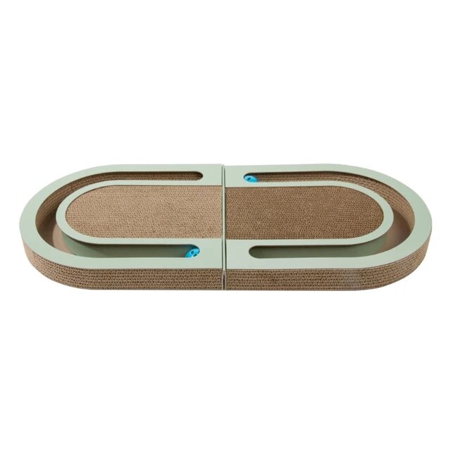 Cat cratching board toy with trackball funny claw grinder paper kitten board lb
