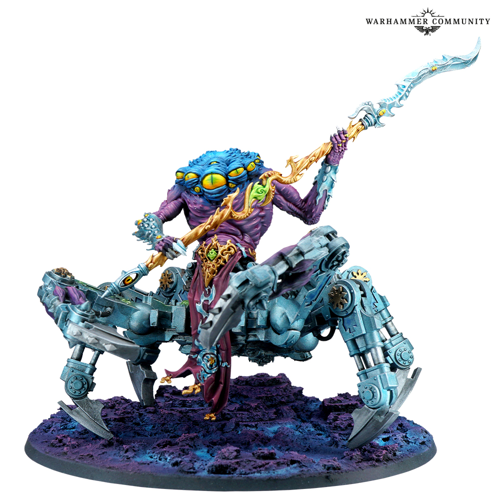 This coven of converted soul grinders has a daemon engine for every occasion