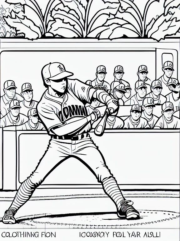 Free coloring pages of baseball players for kids to enjoy baseball coloring pages coloring pages sports coloring pages