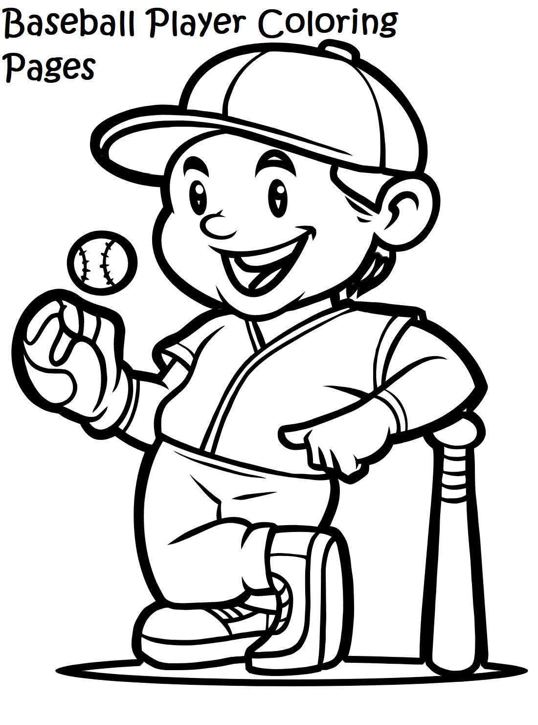 Coloring online free on x baseball player coloring pages free online for kids baseballplayer baseball coloringonlinefree website httpstcocuqwcnk httpstcobdshrplfn x