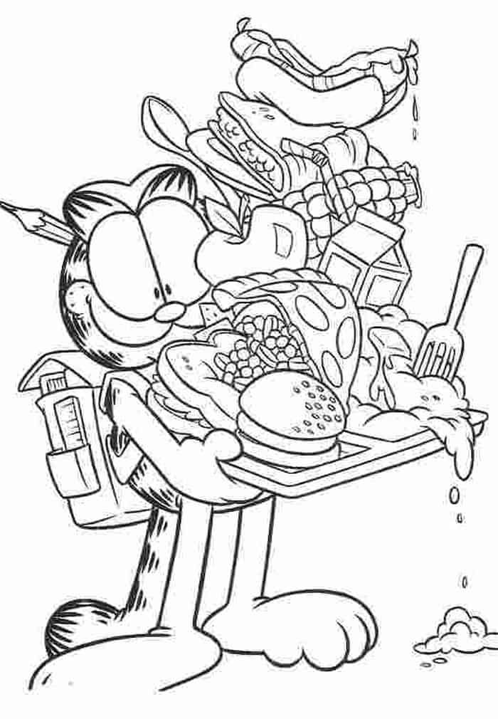 Garfield eating coloring pages pãginas para colorir pãginas para colorir da disney livro de colorir