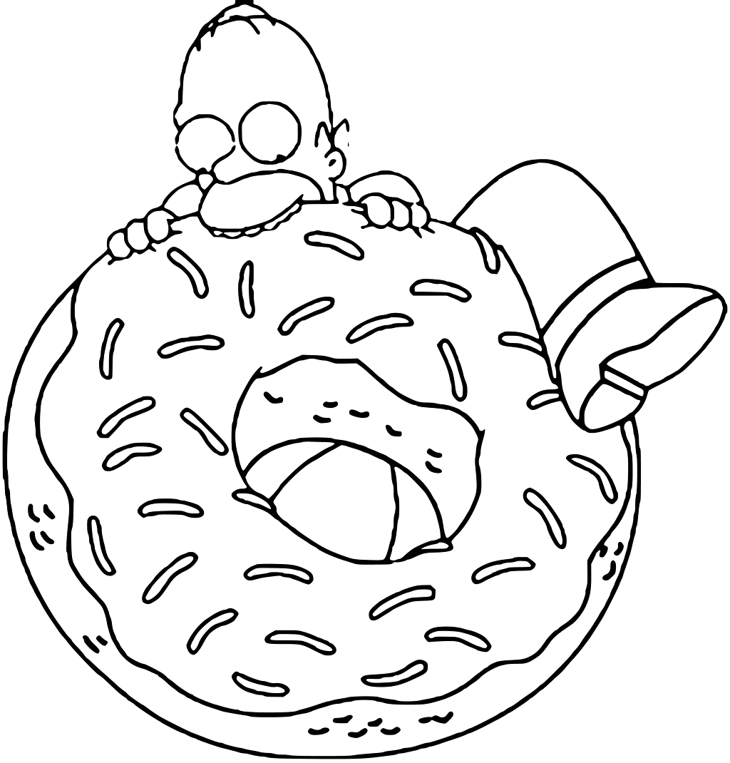 Donut pages â printable pages