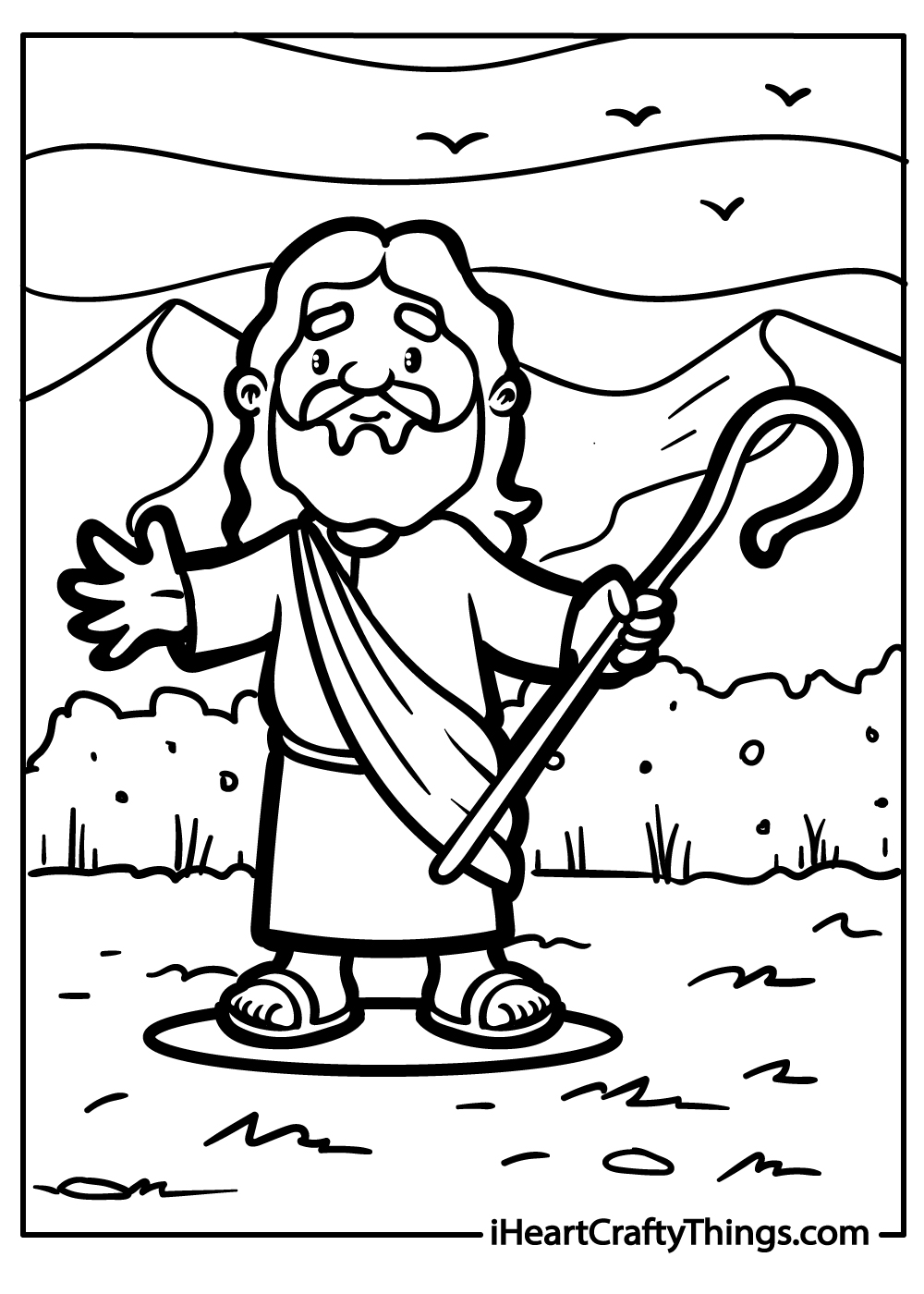 Jesus coloring pages free printables
