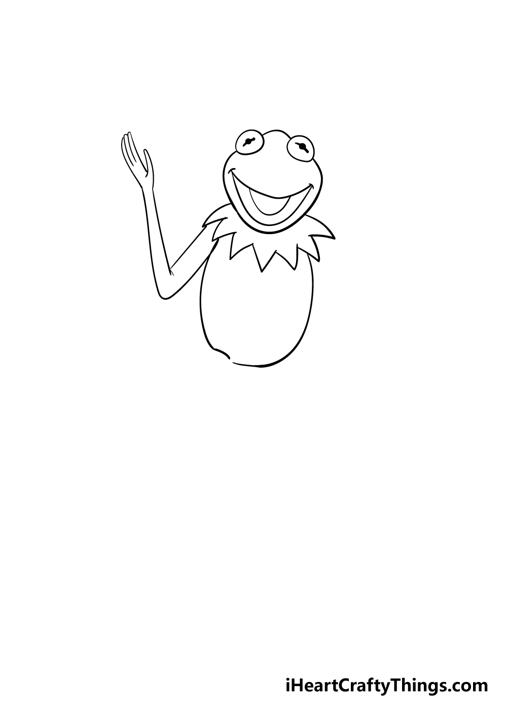 Kermit the frog drawing