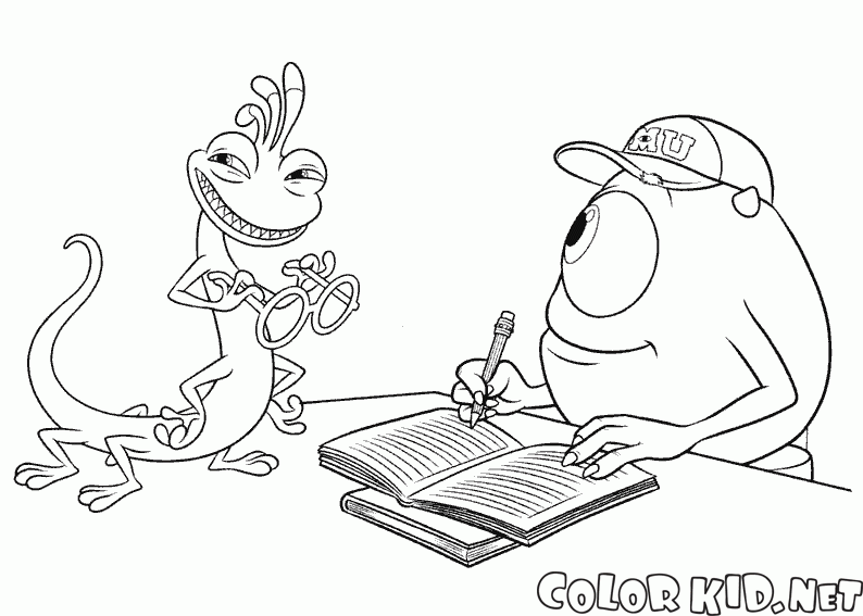 Coloring page