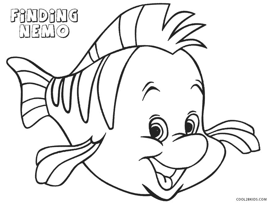 Free printable nemo coloring pages for kids
