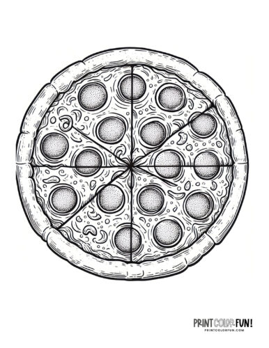 Get creative with pizza clipart coloring pages a guide to fun educational activities at