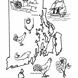 Rhode island coloring pages printable for free download