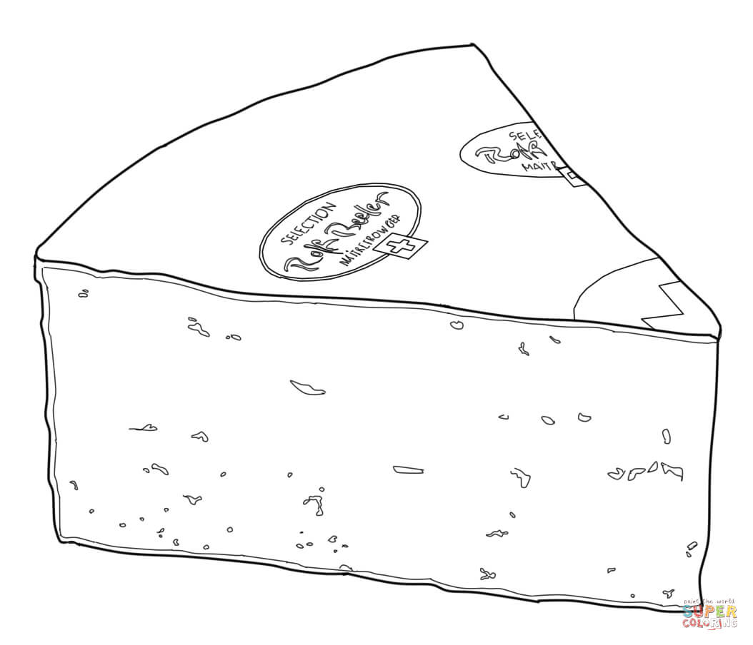 Rolf beeler swiss cheese coloring page free printable coloring pages