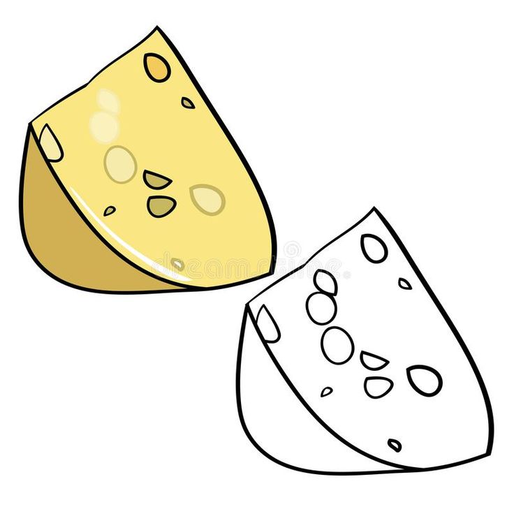 Cheese vector drawing coloring book a piece of cheese affiliate drawing vector cheese coloring cheesâ in coloring books vector drawing illustration
