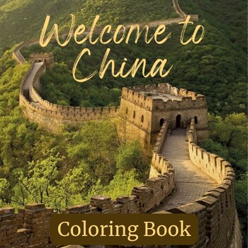 China coloring book for kids