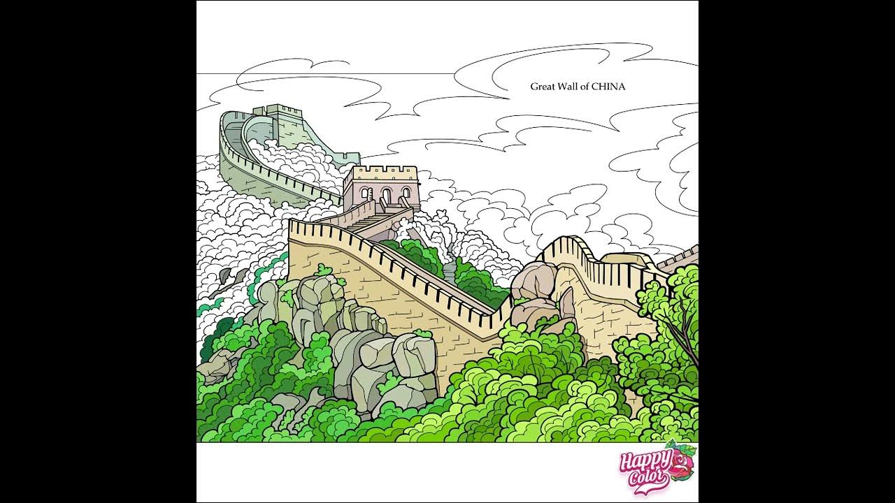 Happy color great wall china ðð