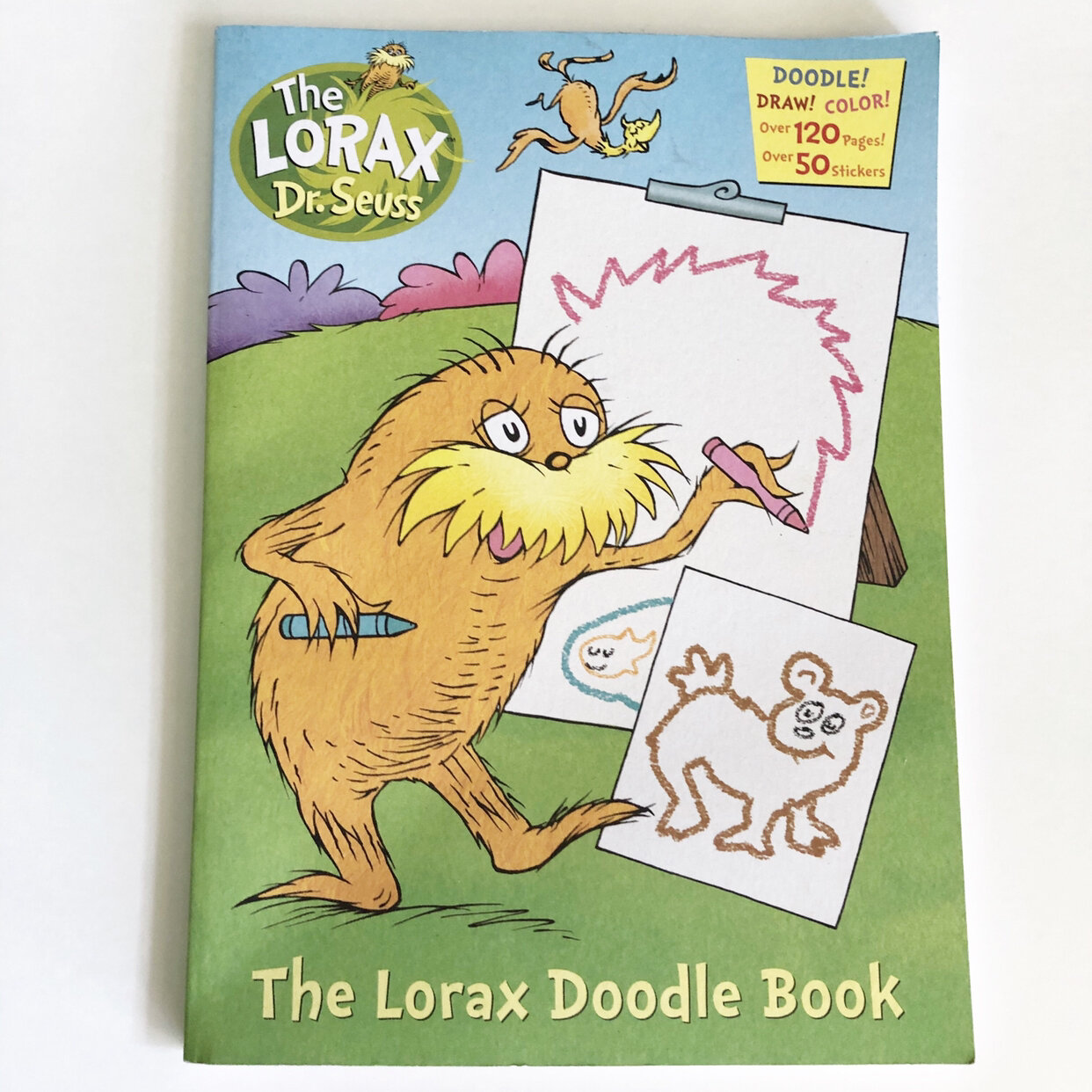 Paperback the lorax doodle book
