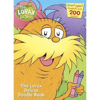 Lorax deluxe doodle book dr seuss staffs of golden books