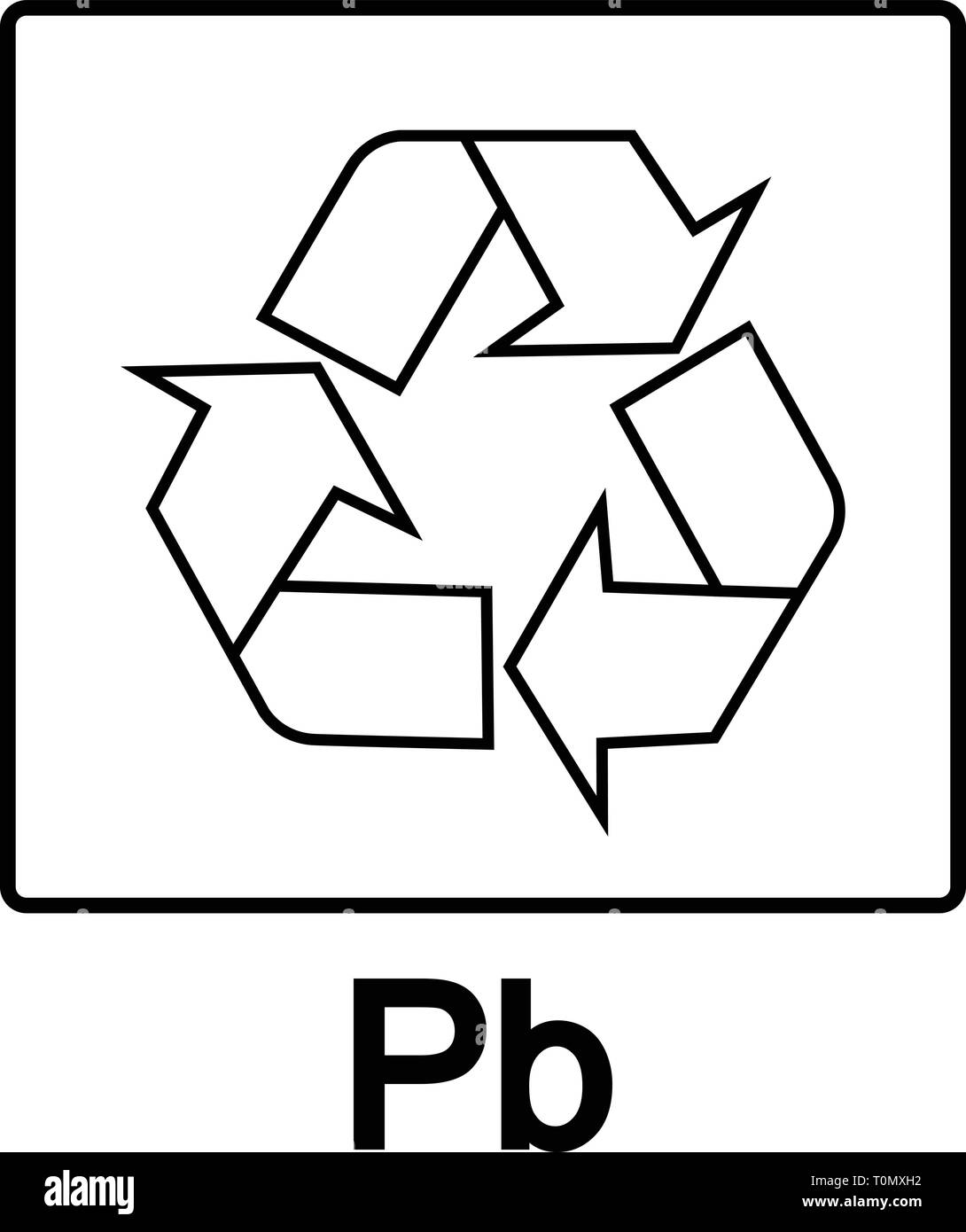 Battery recycling acid stock vector images