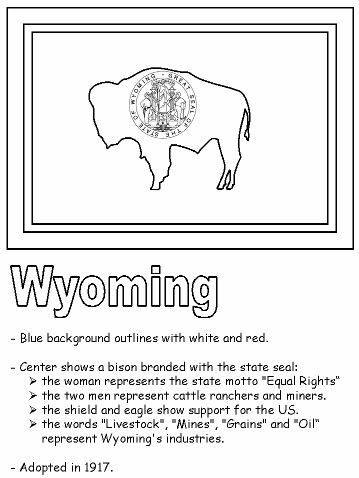 Wyoming state flag wyoming state wyoming state flags