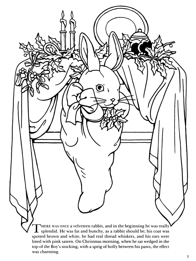 Wele to dover publications rabbit colors coloring pages christmas embroidery patterns