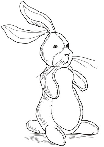 The velveteen rabbit coloring pages free coloring pages