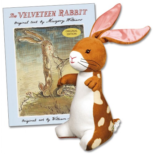 Velveteen rabbit plush and hardback book