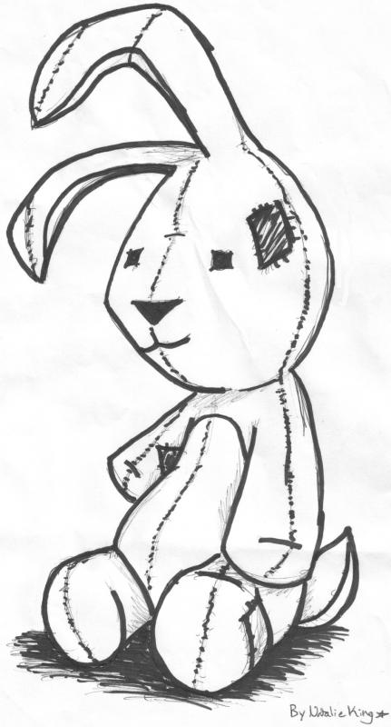 The velveteen rabbit smiles and frowns playhouse