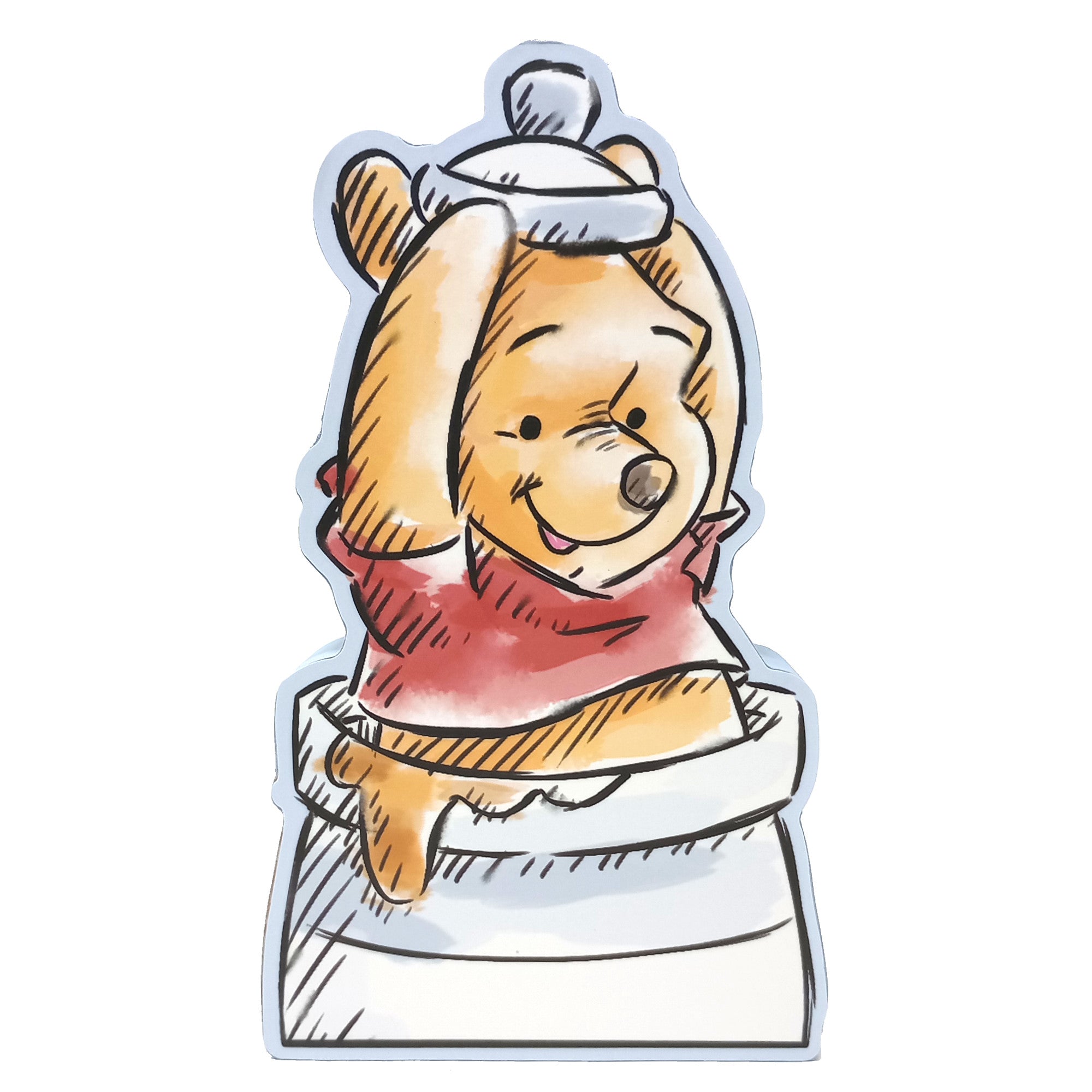 Winnie the pooh honey pot large die cut mdf wall sign â the pink a la mode