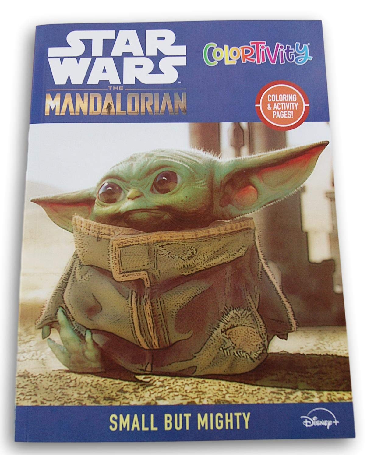 Colortivity the mandalorian baby yoda coloring activity book inches small but mighty inches pages office products