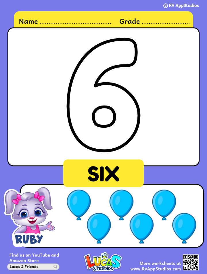 Number coloring sheet color number printable worksheet