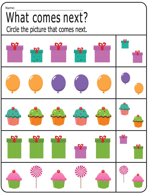Childrens kindergarten worksheets pdf printable coloring pages instant download kids coloring pages