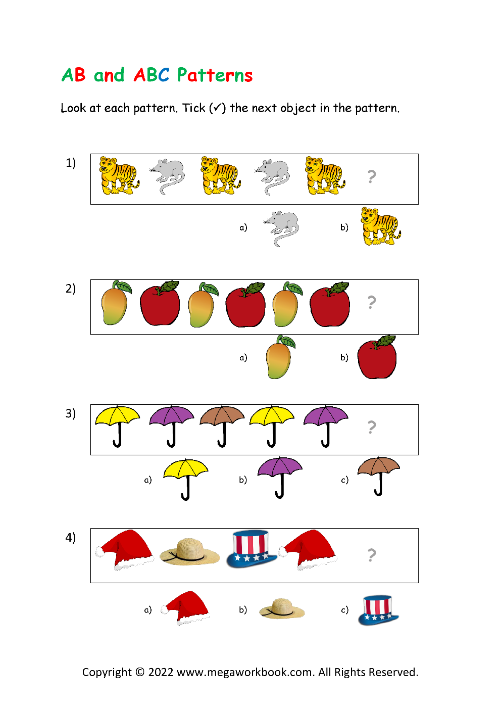 Pattern identification